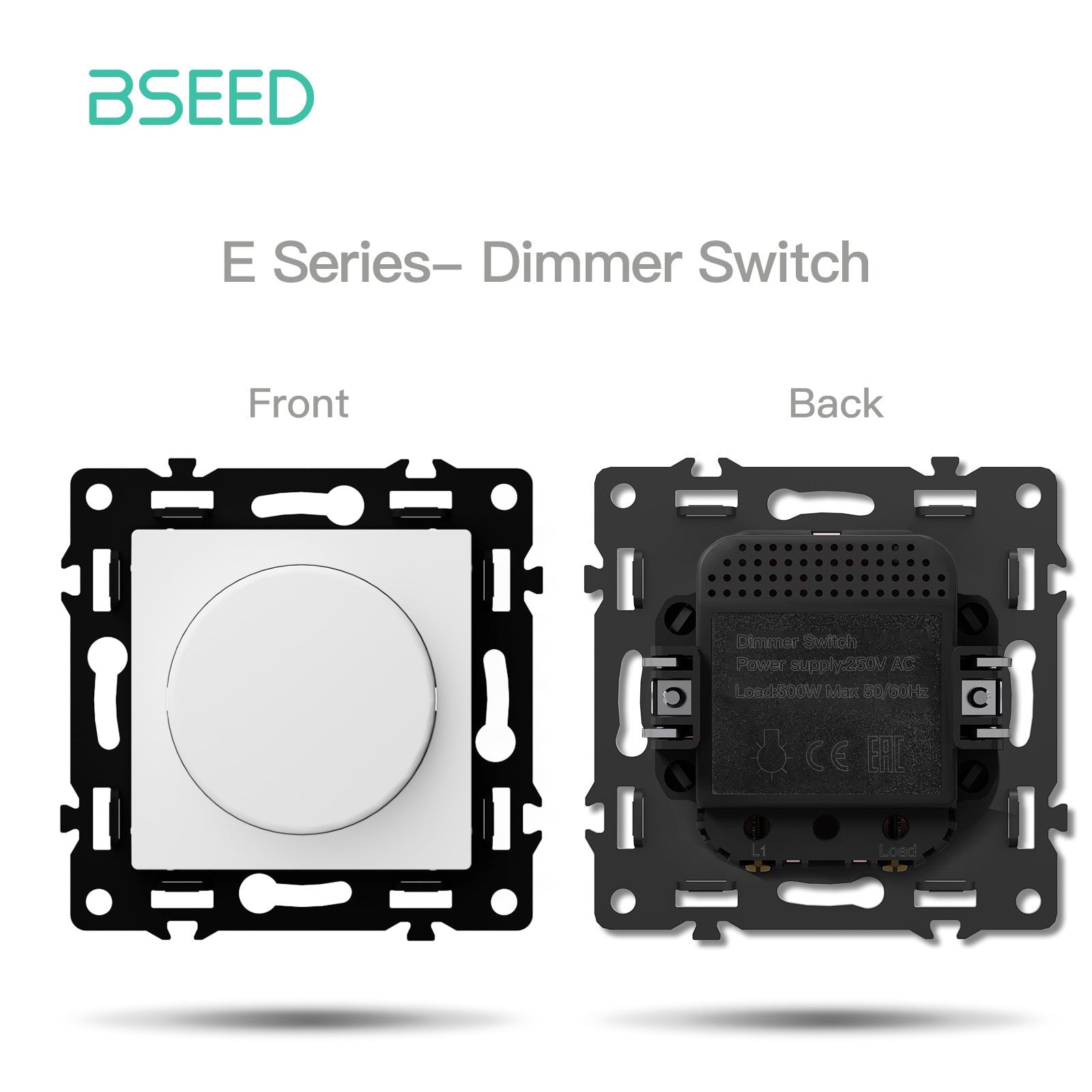 Click Series Smart Zigbee Switch Socket Insert DIY Part Customized Free Combinations White Color Crystal Glass Panel Light Switches Bseedswitch Mechanical Dimmer Switch 
