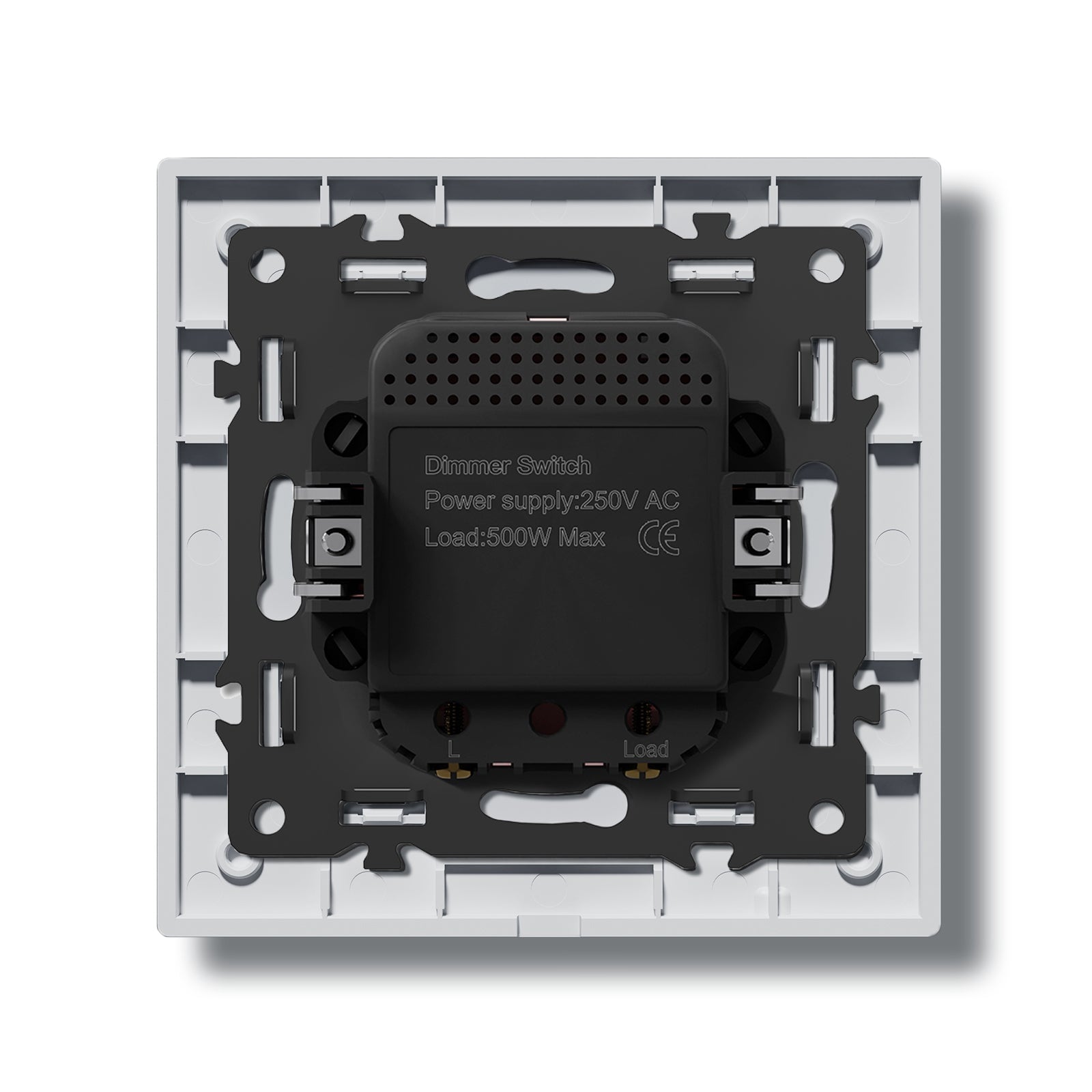 BSEED Echo Dimmer Switch Knob Dimmer Switch Work With Philips Lamp 500W light Switch Bseed official 