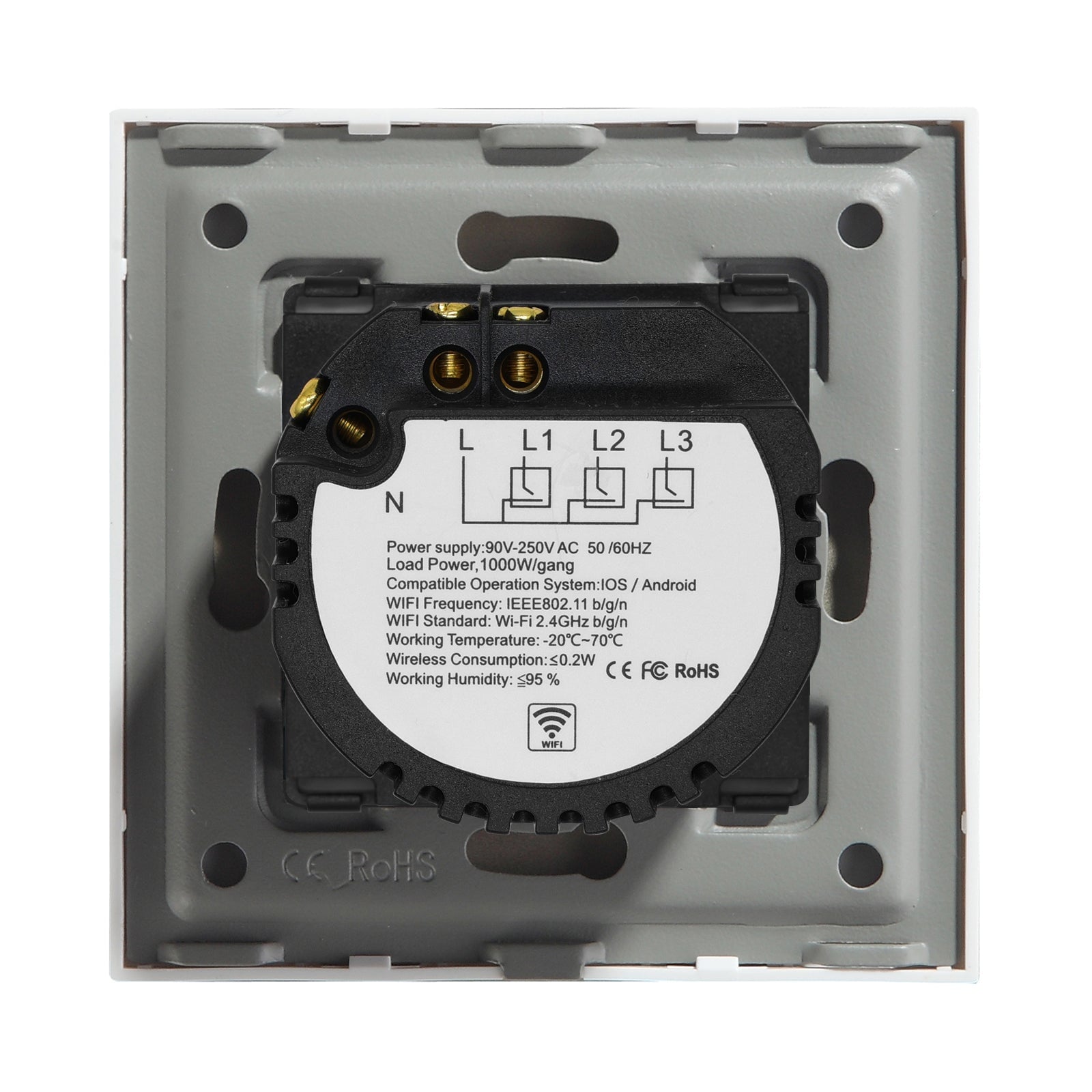 Bseed Smart Wifi Light Switch Wall Switch (With Neutral) Light Switches Bseedswitch 