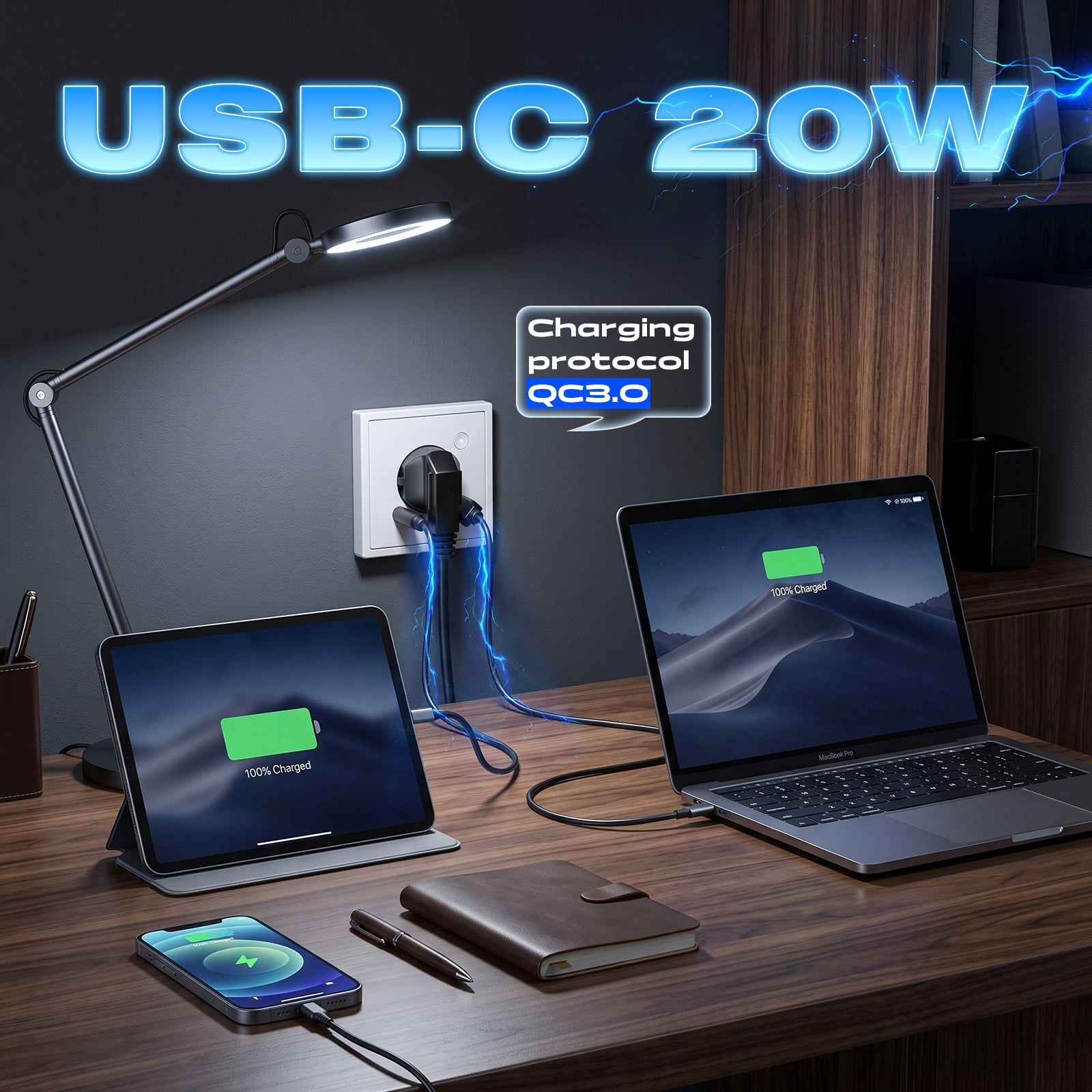 BSEED Grand Smart Wifi Socket With Energy Monitoring 20W USB-C Port Eu Socket Work with Alexa Google Power Outlets & Sockets Bseed official 