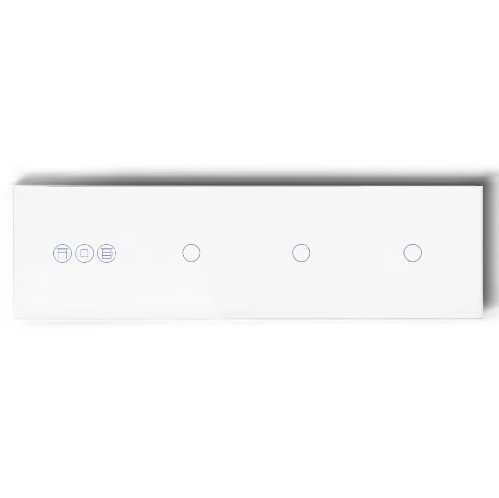 BSEED Product Customization Bseedswitch zigbee roller shutter switch with triple zigbee 1gang switch without neutral line 