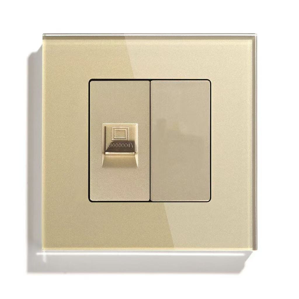 BSEED Product Customization Bseedswitch cat6 socket with blank key 