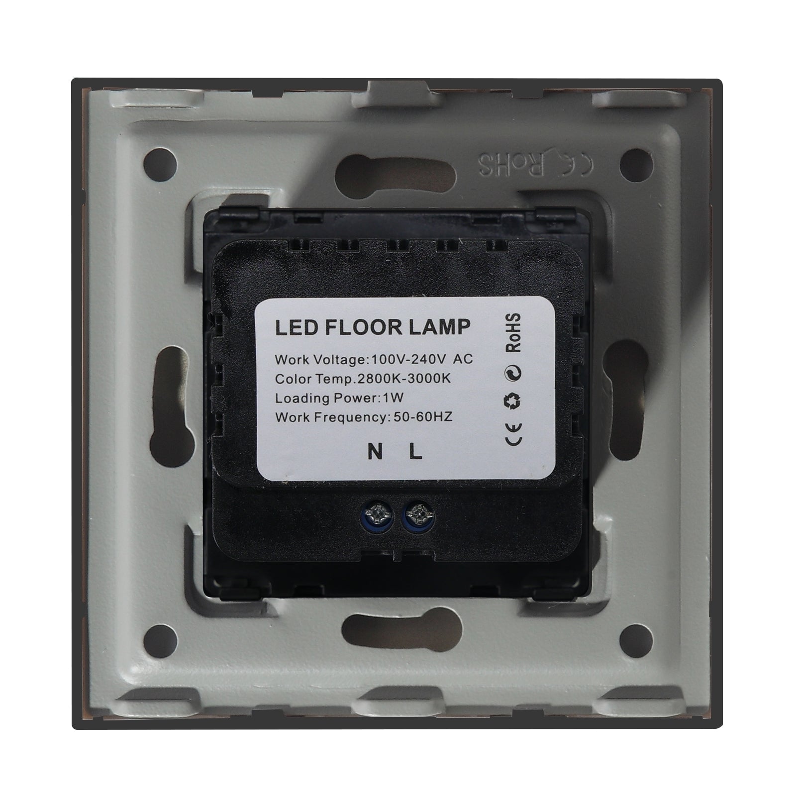 BSEED Footwell Lighting Floor Light Motion Sensor LED Floor Lamp 2800-3000K lamp Bseedswitch 