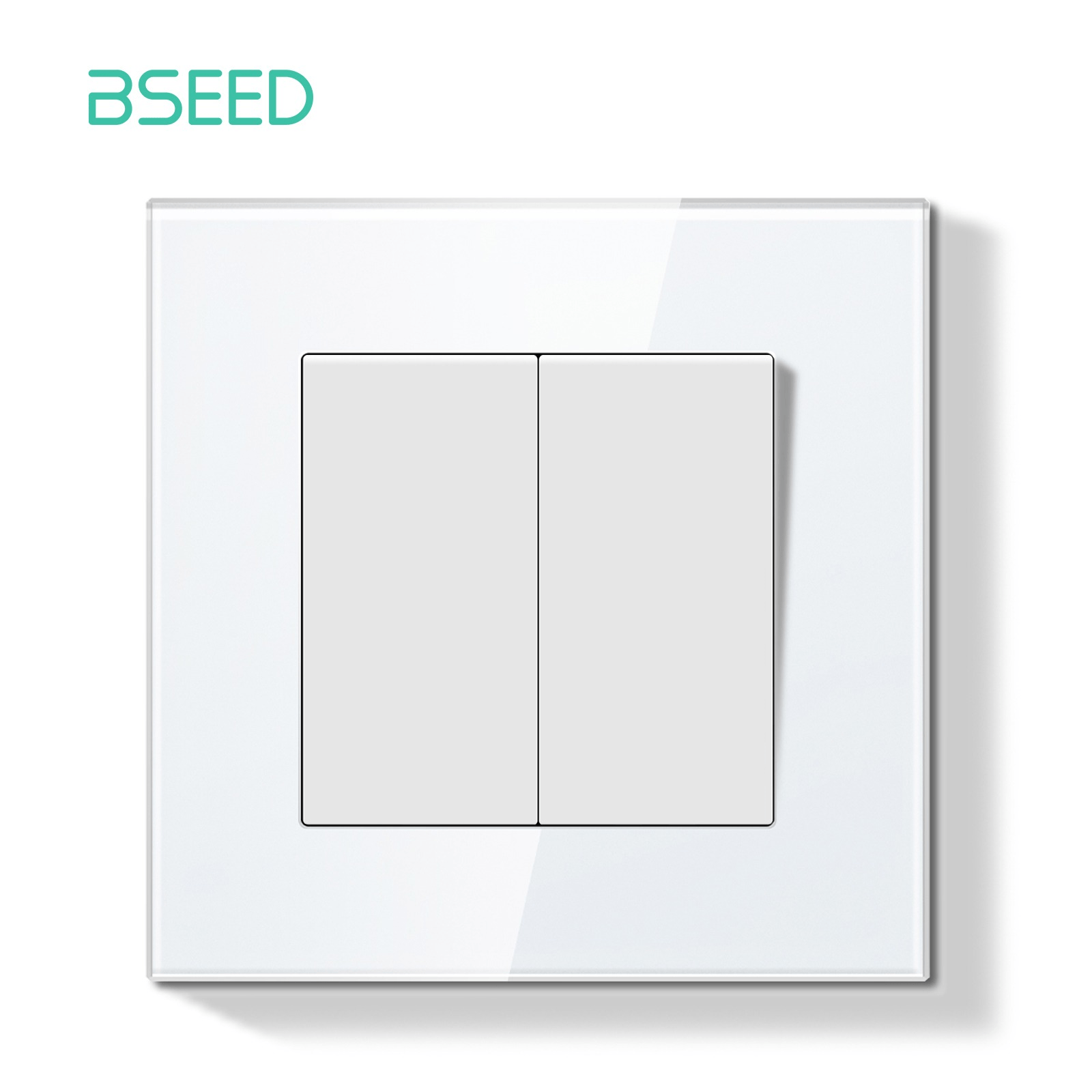 BSEED Product Customization Bseedswitch rebound 2gang 1way switch 