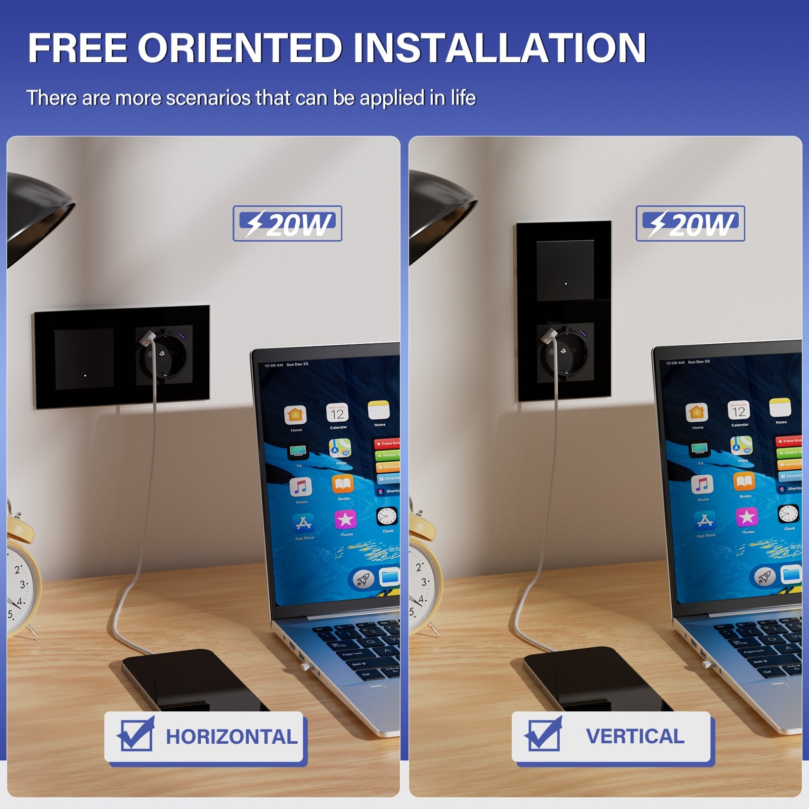 BSEED Smart Zigbee Light Switch (With Neutral) Socket With USB C 20W Fast Charge Light Switches Bseedswitch 