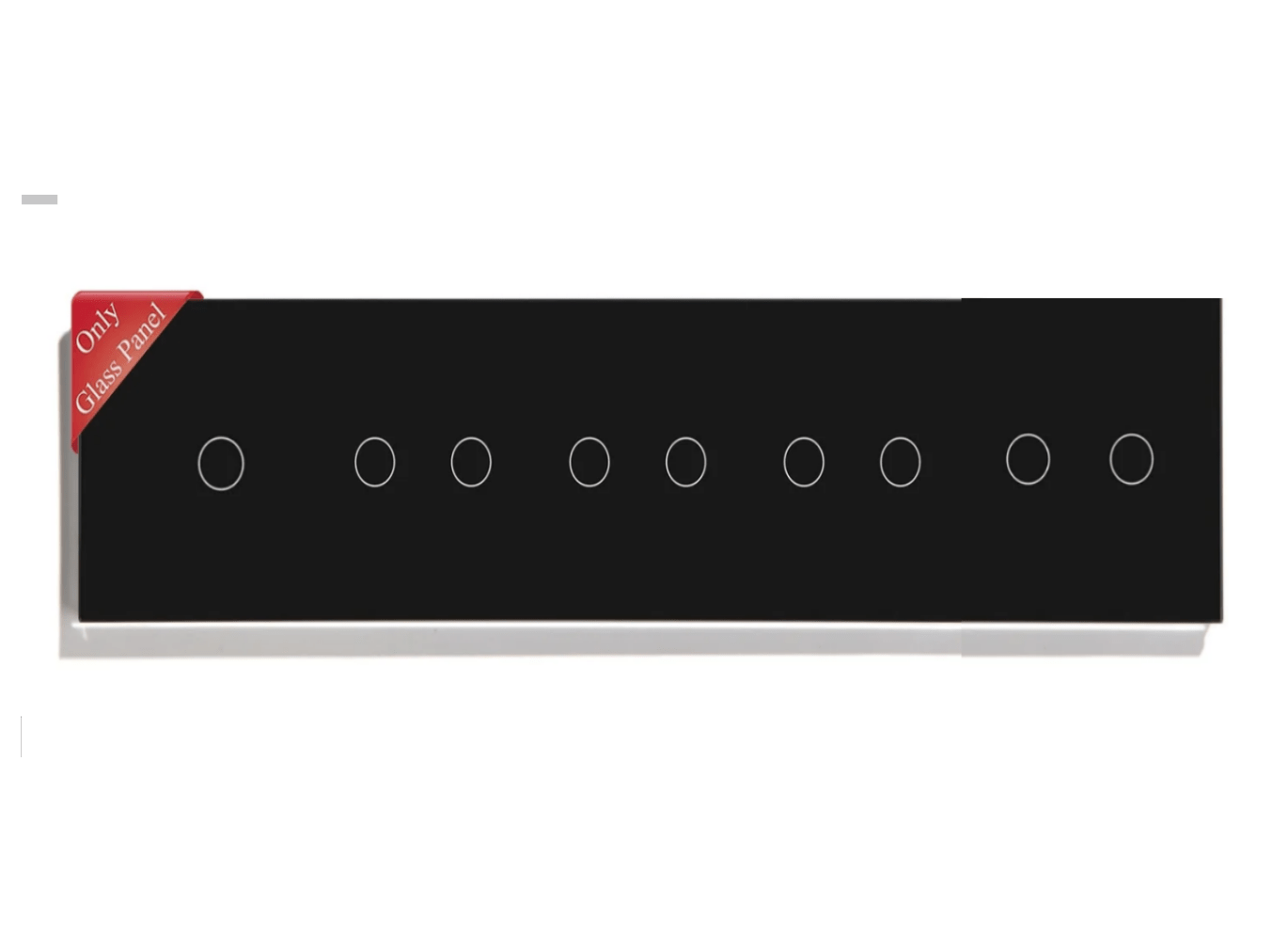 BSEED Product Customization Bseedswitch 370mm Black Panel (1Gang+2Gang+2Gang+2Gang+2Gang） 