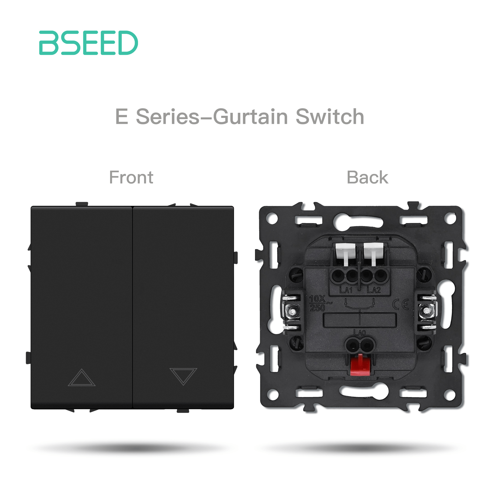 BSEED Product Customization Bseedswitch E Grand series roller shutter switch insert 