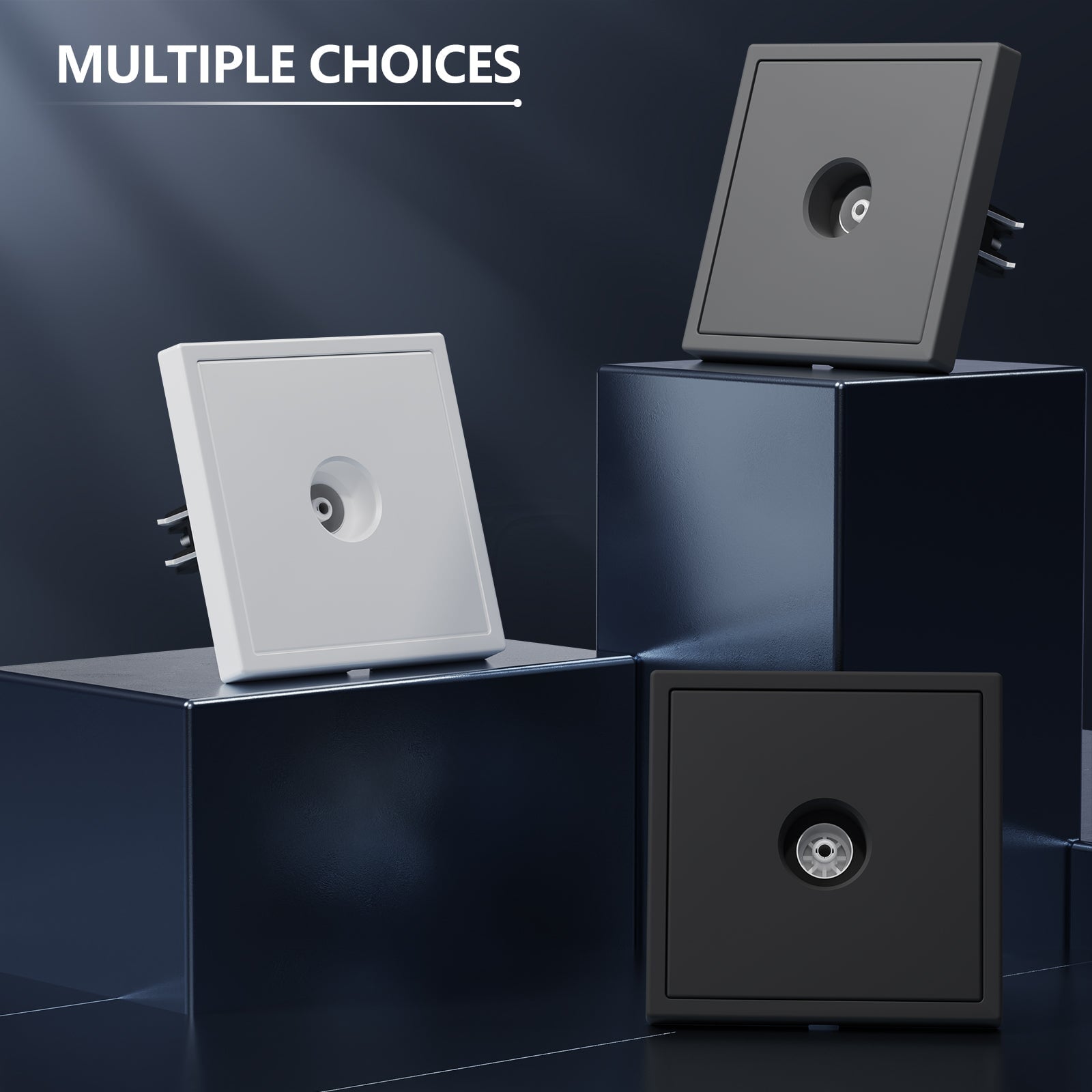 Grand Series Satellite socket With Clamping Technique Power Outlets & Sockets Bseedswitch 