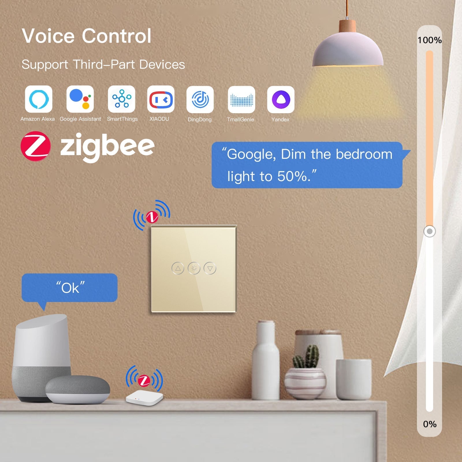Bseed 2WAY Zigbee Touch Light Dimmer Smart Switch – Bseedswitch