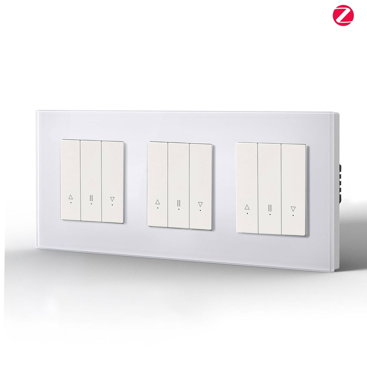 Bseed Echo Smart Zigbee 3-voudige blindschakelaar, rolluikschakelaar, werkt met Tuya, Alex Google Assistant