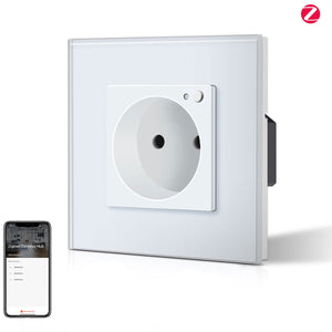 BSEED ZigBee EU Wall Sockets Power Outlets Kids Protection Wall Plates & Covers Bseedswitch 