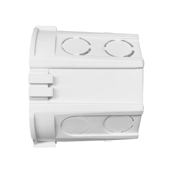 BSEED Wall Round Mounting Box White Back Box Internal Cassette Wiring Box For Switch and Socket EU Standard 3packs Bseedswitch 