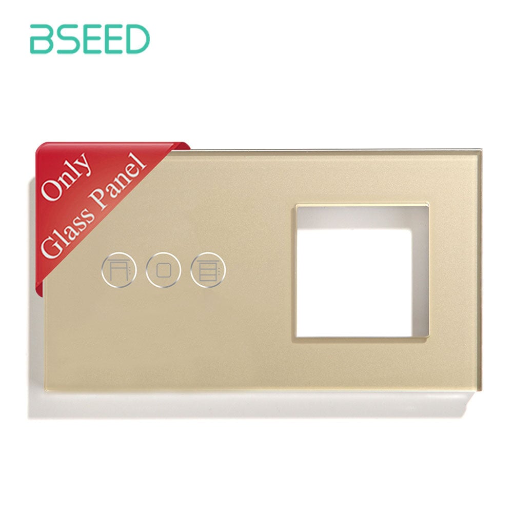 Bseed Glass Panel With Frame 157mm Crystal Glass Material Bseedswitch 