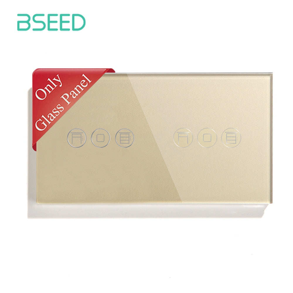 Bseed Pearl Crystal Only Glass Panel WIFI Shutter Switch Function Module Parts Bseedswitch 