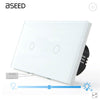 Bseed Double Touch dimmer Switch 1/2/3 Way Dimmer Switch Glass Panel 157mm Light Switches Bseedswitch 